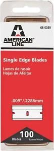 #9 Single Edge Razor Blades (100 Per Box)